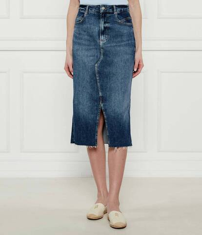 Джинсовая юбка BOSS ORANGE - темно-синий(50512588)