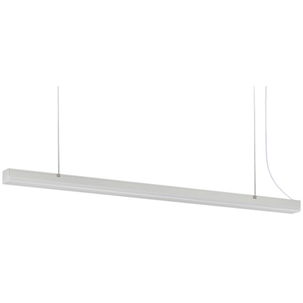 Линейный светодиодный светильник ЭРА SML-12-WB-40K-W60 60Вт 4000K 7100Лм 1480x70x55 белый подвесной