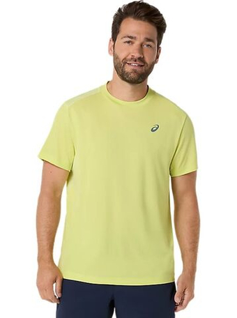 Мужская теннисная футболка Asics Court Short Sleeve - pistachio