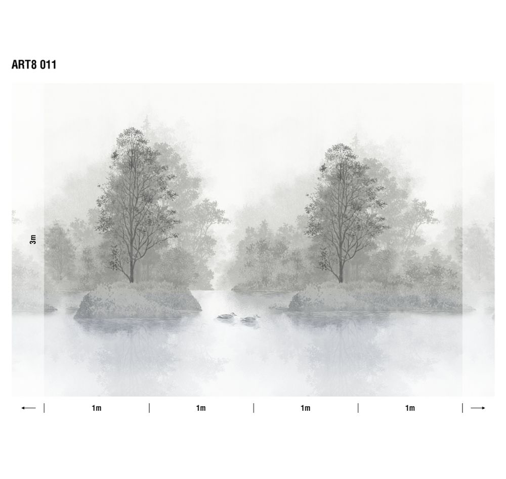 Пейзаж Английские озера панно