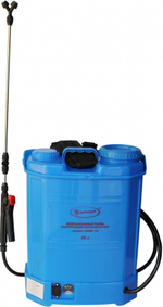 Опрыскиватель аккумуляторный для растений Умница ОЭМР-16, синий