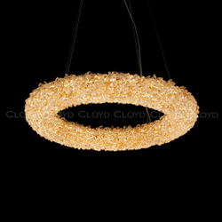 Люстра Cloyd EDEL-A C1 / Ø60 см - золото (арт.11368)