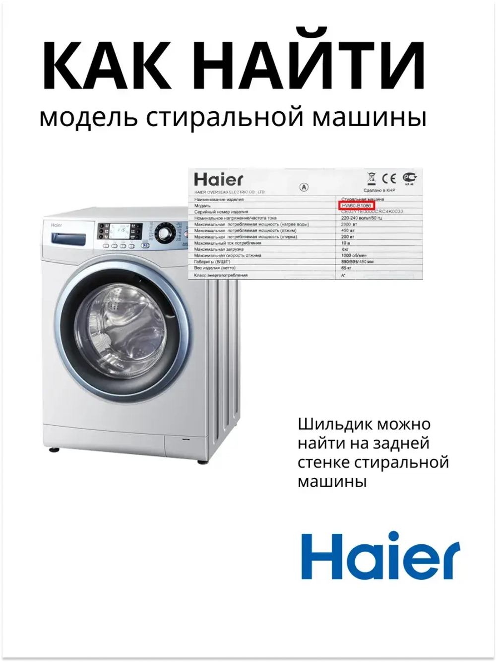 Нижний уплотнитель двери 0020300940E Haier