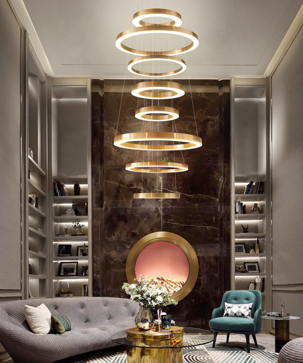 Pendant design lamp  Light Ring 4 by HENGE