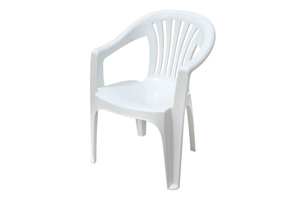 Кресло пластиковое Эфес арт.753б (белый)
