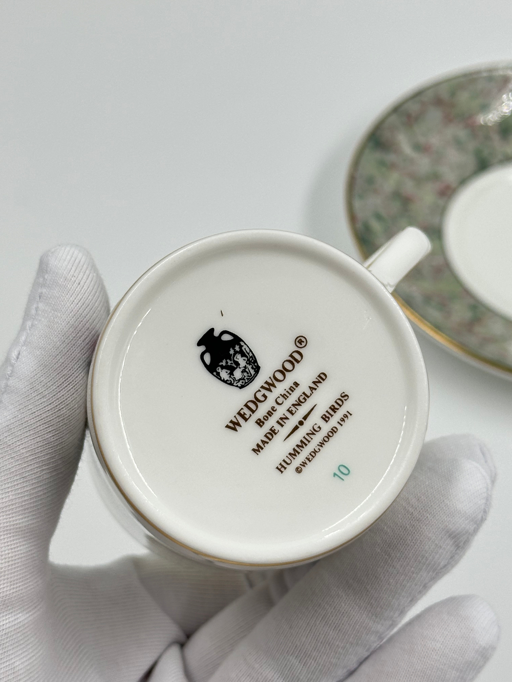 Кофейная пара Wedgwood «Humming Birds»