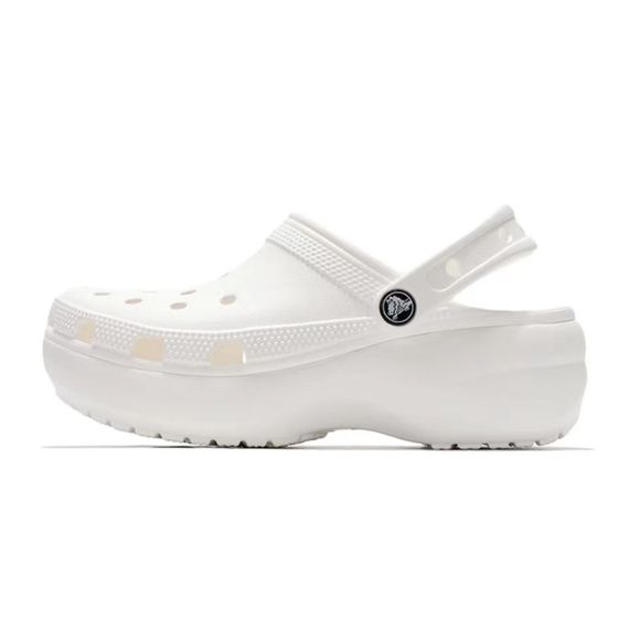 Crocs Classic Platform Clog 'White Blue'