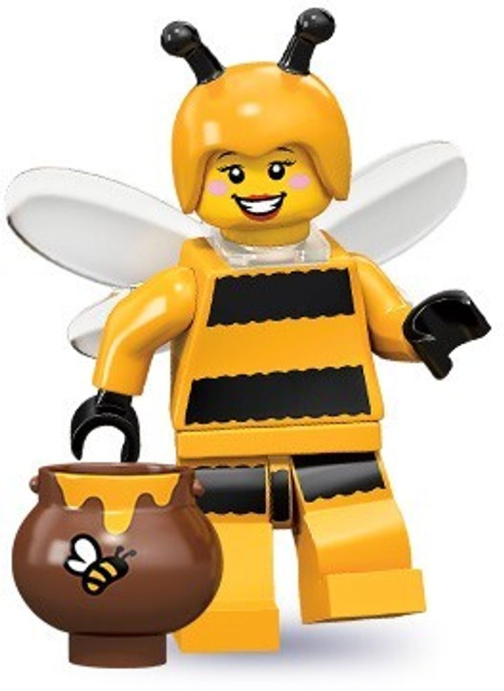Минифигурка LEGO 71001 - 7 Девушка-шмель