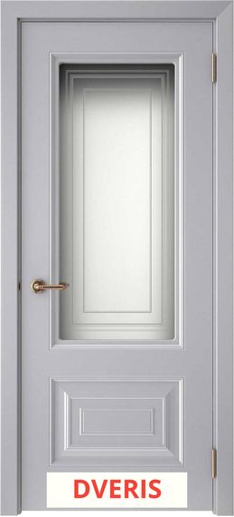 Межкомнатная дверь Смальта 46 ПО (Серый Ral)