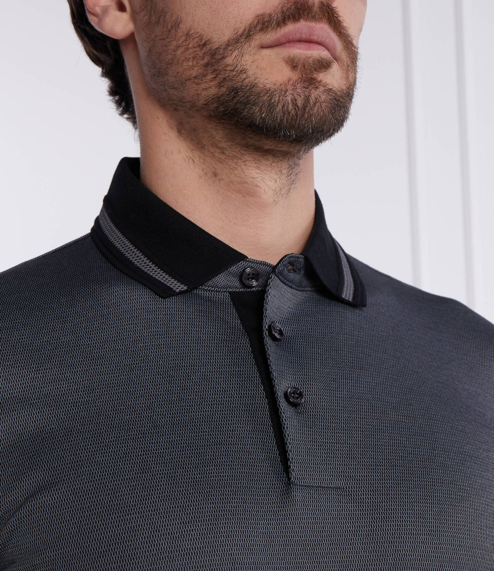 Поло Pleins BOSS BLACK - графитовый(50500463)