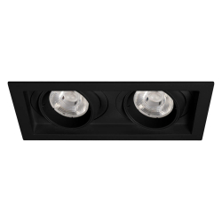 Светильник MS-VORTEX-BUILT-S210x117-2x20W Warm3000 (BK-BK, 40 deg, 230V) (Arlight, IP20 Металл, 5 лет) 058443