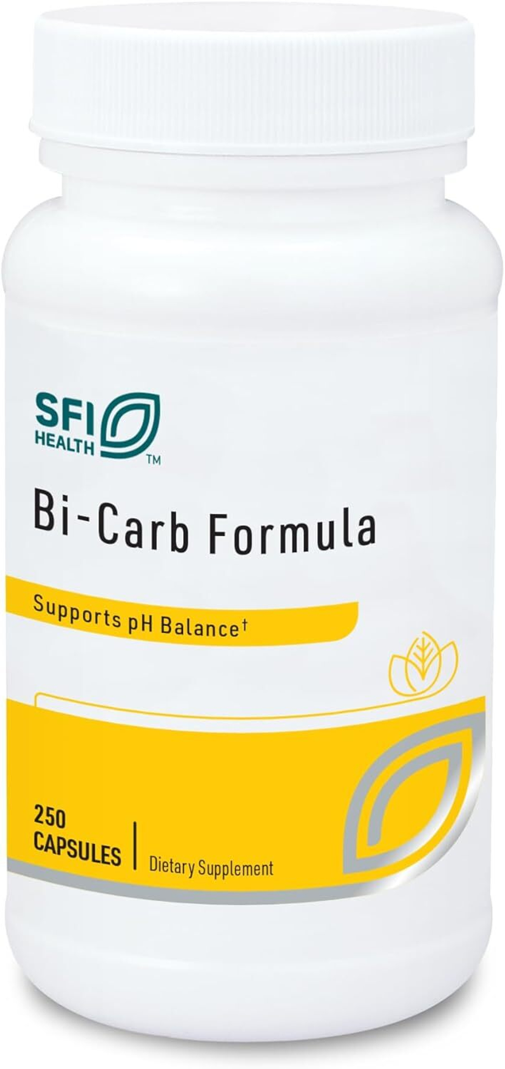 SFI/Klaire Labs - Bi Carb Formula 250 capsules
