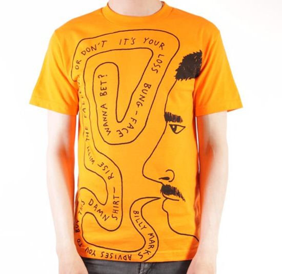 Футболка к/р Fallen Marks Pawn S/s orange/blk