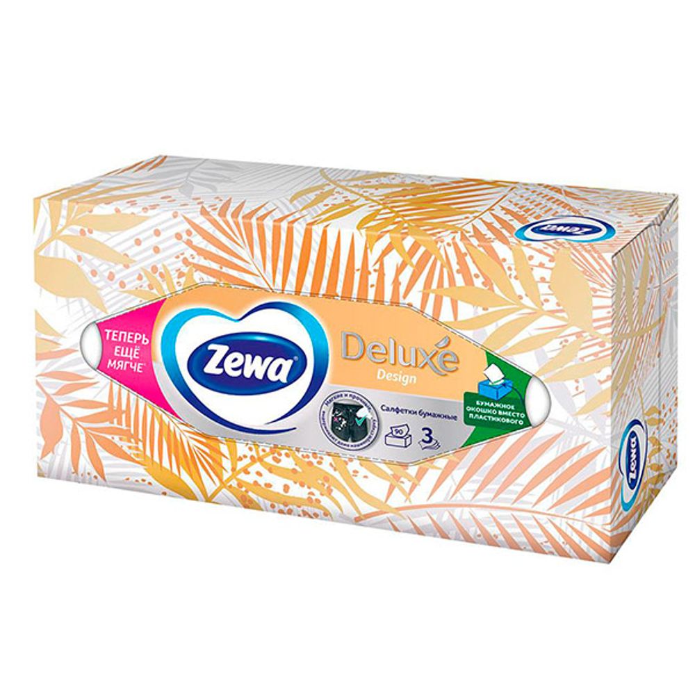 Салфетки Зева делюкс 90шт