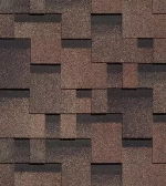 Гибкая черепица Docke PREMIUM Двухслойная "Генуя" Трюфель 3м2