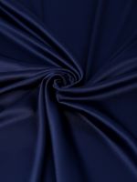 Атлас стрейч для нижнего белья 107 г/м², 125 см / 1 метр, 0180 цв.061(05) темно-синий