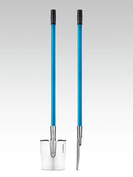 GRINDA WS-3 Лопата дамская штыковая прямоугольная, 200х170х1200мм, алюминиевый черенок, PROLine (421828)