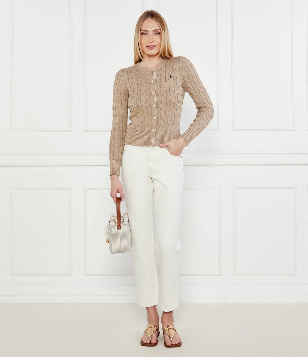 Кардиган POLO RALPH LAUREN - бежевый(211891643)