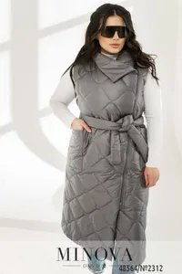 Жилет 2312-серый Minova