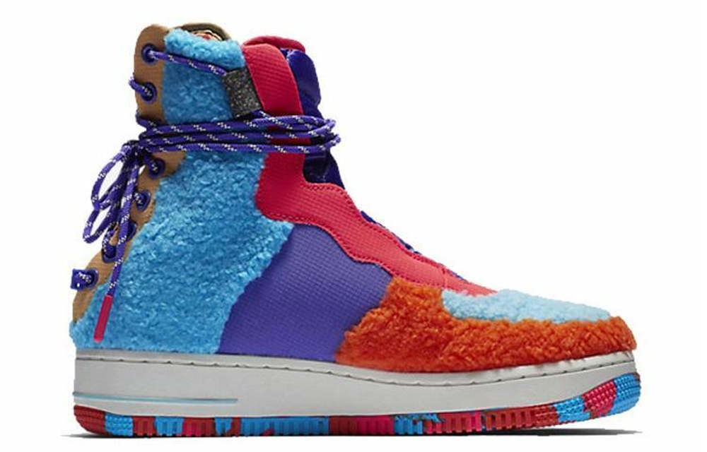 Кроссовки Nike Air Force 1 Rebel X (Женская размерная сетка)