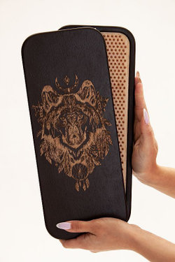 Доска садху Волк медные гвозди