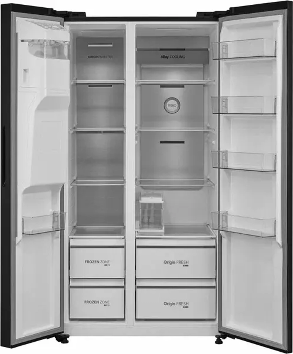 Холодильник (Side-by-Side) Toshiba GR-RS755WI-PMJ(05) (h) (ф)