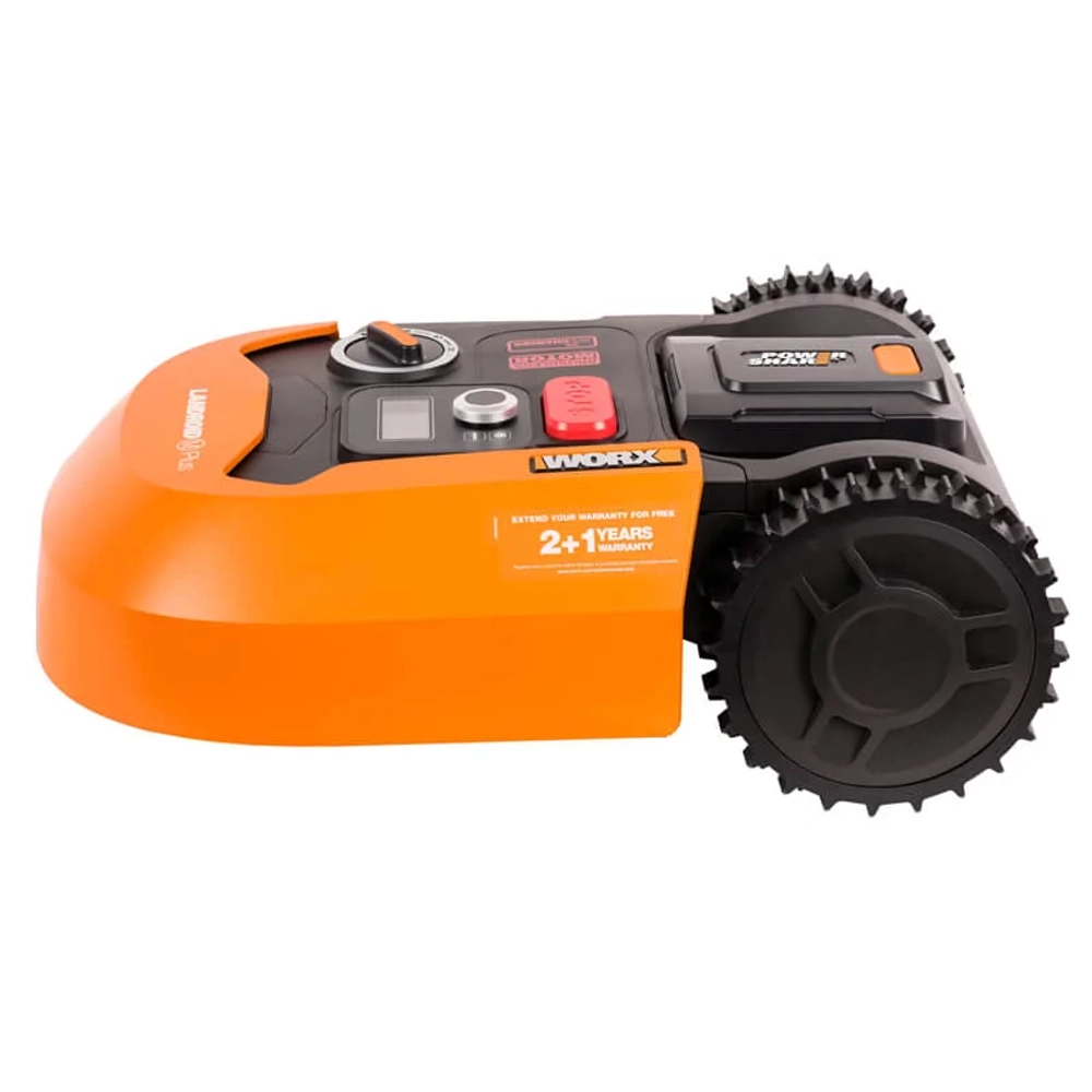 Робот-газонокосилка WORX Landroid M500 Plus WR165E (500 м²) В нож 18 см, WR165E