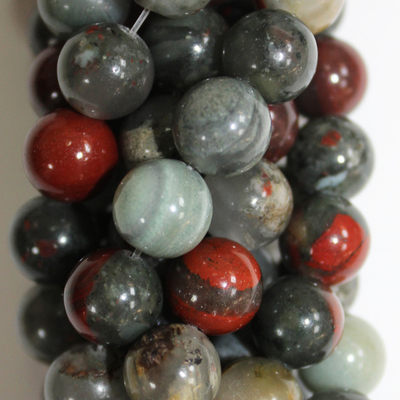Яшма кровавая бусины 6мм 8мм 10мм
