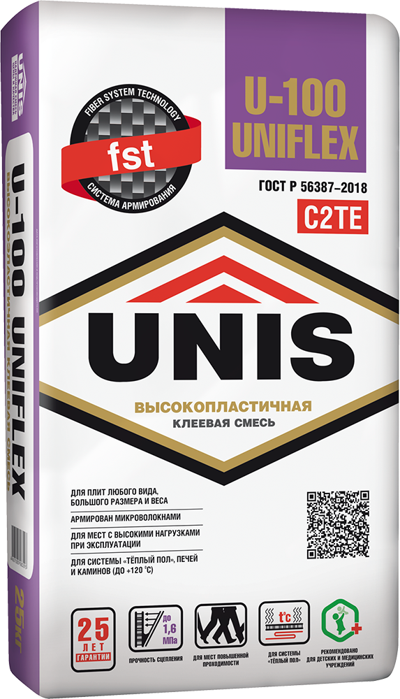 UNIS U-100 UNIFLEX 25 кг