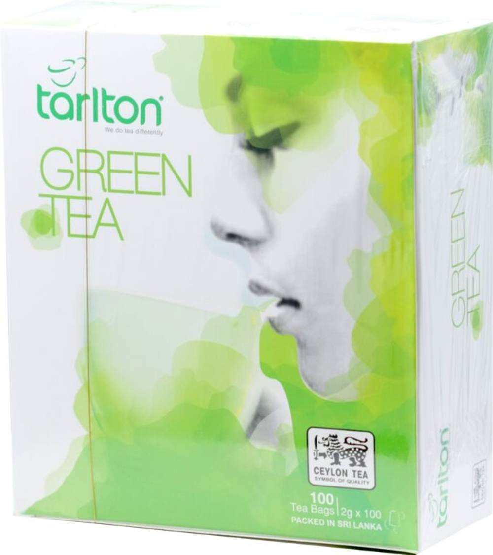 Чай Тарлтон  ПАКЕТИРОВАННЫЙ ЗЕЛЕНЫЙ 100пак
