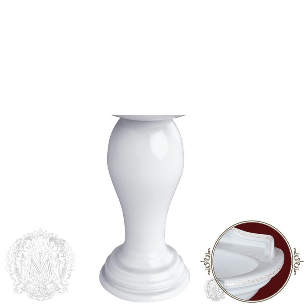 Пьедестал для раковины Migliore Milady ML.MLD-25.707.D3.BR, декор бронза