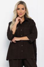 Рубашка Маринара (шоколад) Б12918-10М LT Collection