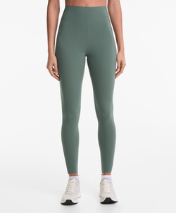 OYSHO Компрессионные легинсы Compressive Core Control длиной до щиколотки, зеленый