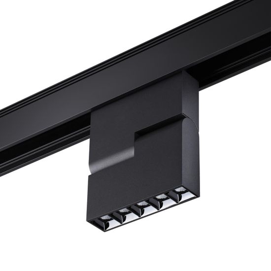 358535 SHINO NT21 083 черный Трековый светильник для низковольного шинопровода IP20 LED 4000K 12W 48V KIT