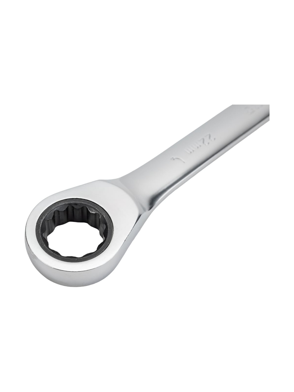 Комбинированный трещоточный ключ 22мм Gigant, Сталь Cr-V, 72 зуба, grf-128