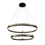 Подвесная люстра Crystal Lux FERNANDO SP123W LED BLACK/GOLD