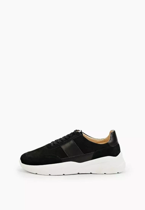 Кроссовки мужские, runner, арт. 104-5, черно-белый