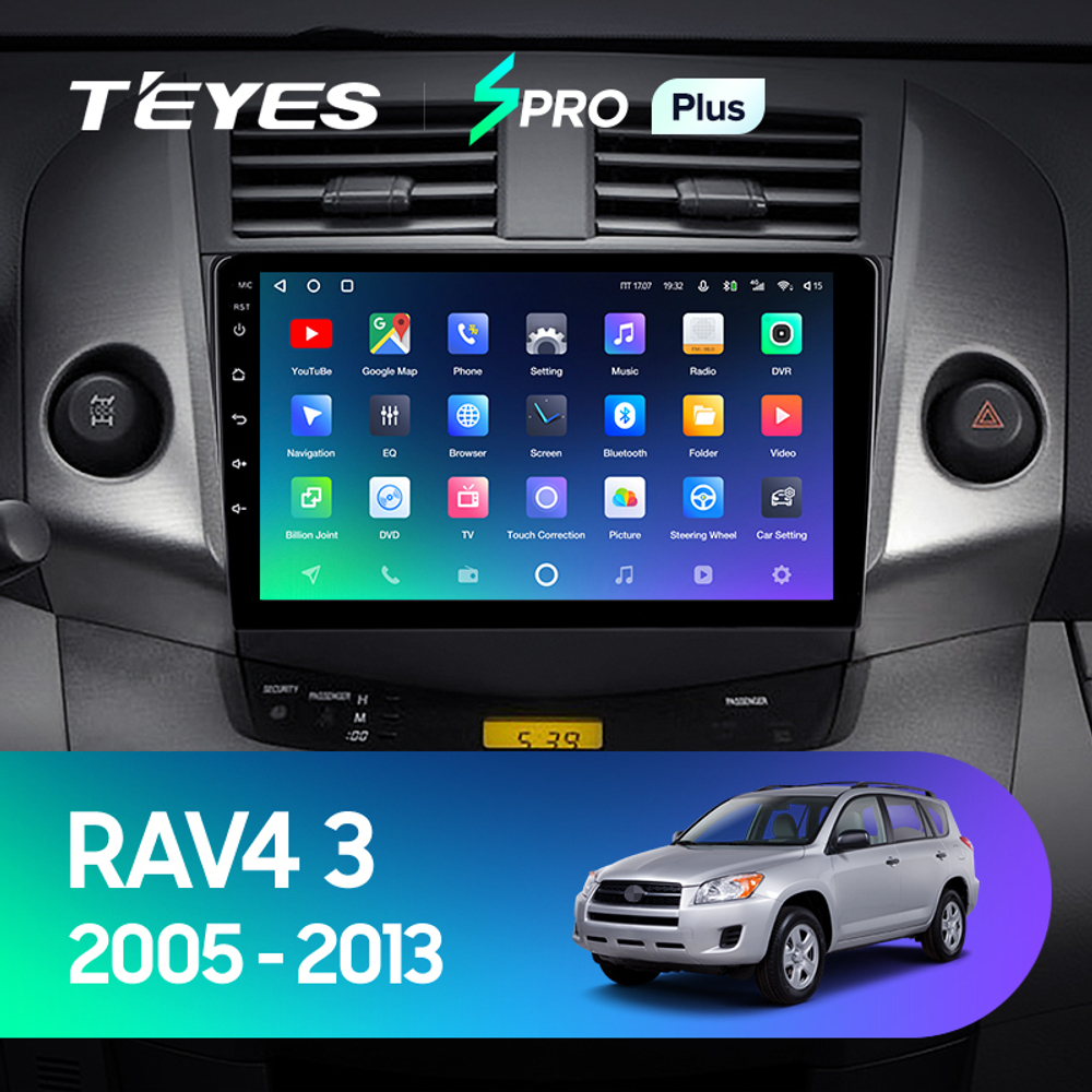 Teyes SPRO Plus 9" для Toyota RAV4 2005-2013