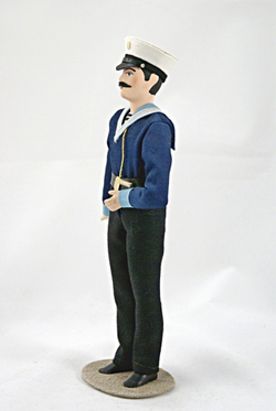 Кукла коллекционная Боцман в военном мундире