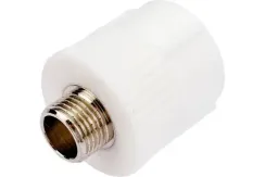 Муфта TEBO сварка НР 32*1/2" белая 35165