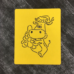 Бык №2 с ёлочкой