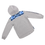 Толстовка д/мал, серый, р.128, (Батик) 00865_BAT