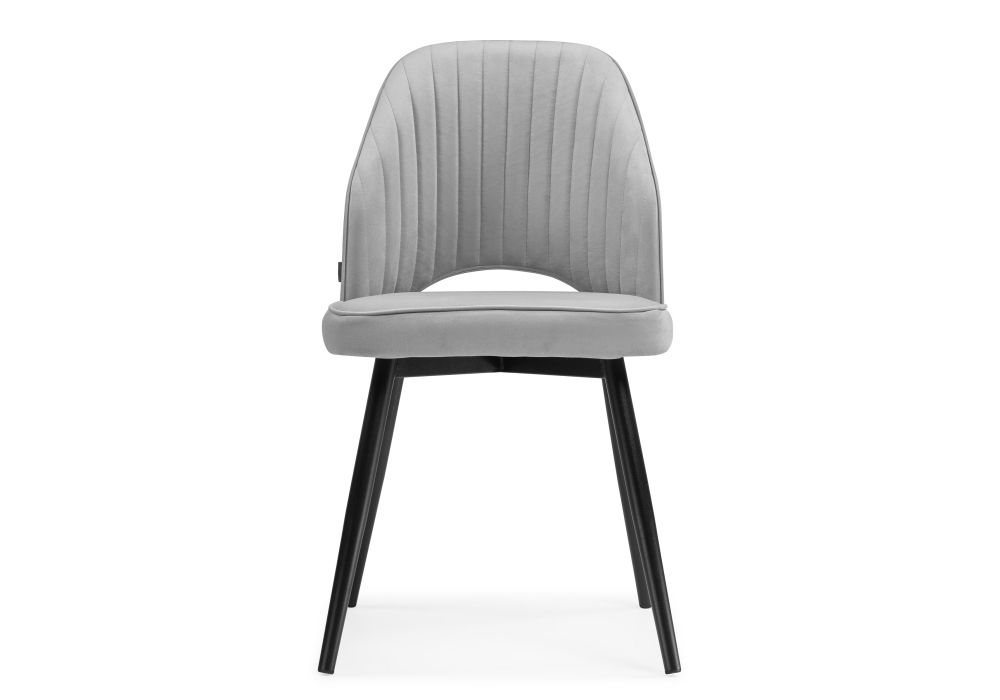 Стул на металлокаркасе Брейния velutto 52 / черный