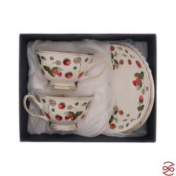 Набор чайных пар Royal Classics Земляника 200 мл (2 шт)