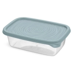 Контейнер прямоугольный Романо 0,45л Серо-голубой С850СГОЛ