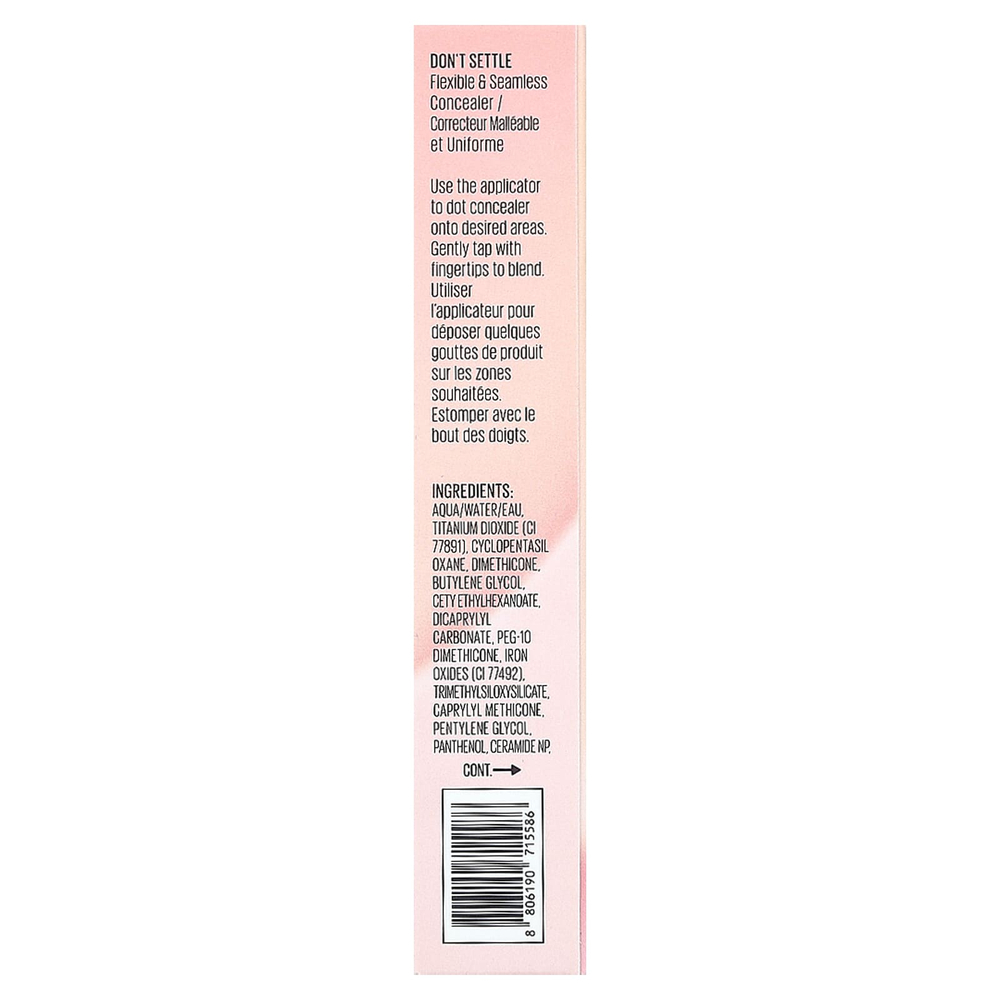 Kaja, Don't Settle, консилер, эластичный и цельный, 4 шт., вафли, 7 г (0,24 унции)