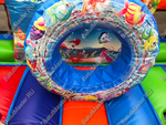 Коммерческий надувной батут "Четыре стихии", 5*5*2,8 м