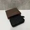 Визитница Bottega Veneta Intrecciato черный