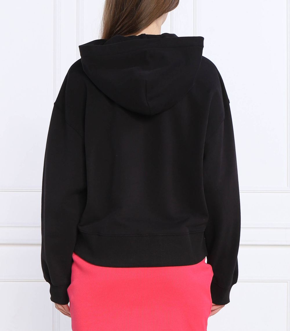 Худи micro monologo CALVIN KLEIN JEANS - черный(J20J220434)