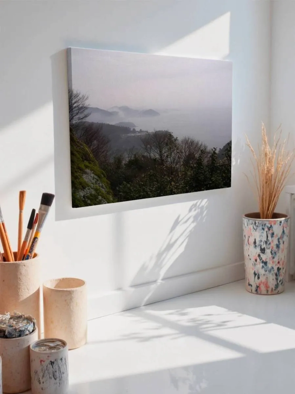 Картина на стену 40 X 50 Туман